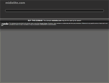 Tablet Screenshot of midielite.com